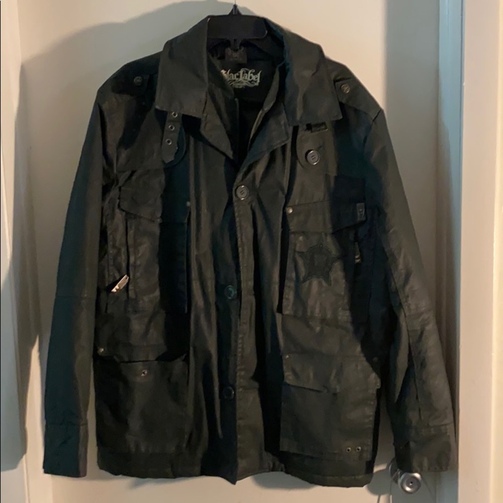 Mens Blac label Loyalty jacket large dark green